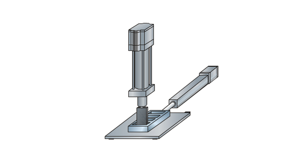 立特威电缸用于汽车零部件加工实际应用